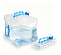 TIANLIN Bidon Agua 20 litros Plegable, Bidon Agua con Grifo, Hermético | Depósito de Aguas Plegable, para Exteriores, Barbacoa, Viaje, Hogar