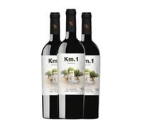 Tianna Negre Km 1 Negre Vi de la Terra de Mallorca Joven 75 cl Vino tinto (Caja de 3 Botellas de 75 cl)