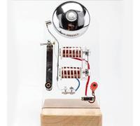TIANQIHAO Modelo De Campana Eléctrica Vertical: Equipo Experimental De Física Electromagnética para Demostraciones En La Enseñanza Escolar.