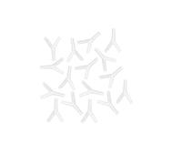 TIANQUXNGI 100 conectores de tubo de oxígeno de múltiples formas para una distribución eficiente de oxígeno, mejora la configuración del acuario