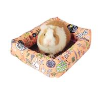 TIANQUXNGI Alfombrilla suave natural para dormir, juguete para animales pequeños, ratón, cama de hámster, conejos, cojín de jaula