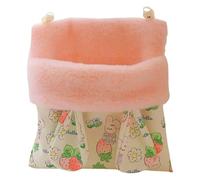 TIANQUXNGI Bolsa de dormir de terciopelo para colgar, hamaca suave para mascotas, cama de animales de felpa para hámsters y ardillas