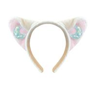 TIANQUXNGI Bonita diadema con orejas de animales para adultos, mujeres y niños, diadema de dibujos animados, accesorio para fiesta de cumpleaños, juego de roles