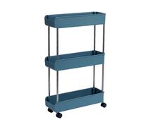 TIANQUXNGI Carrito de cocina en capas con múltiples capas y portavasos para organización del hogar