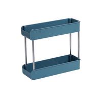 TIANQUXNGI Carrito de cocina en capas con múltiples capas y portavasos para organización del hogar