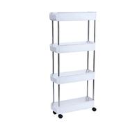 TIANQUXNGI Carrito de cocina en capas con múltiples capas y portavasos para organización del hogar