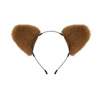 TIANQUXNGI Elegante diadema con orejas de oso para niñas y adultos, cómoda y a la moda, accesorio para el pelo para el uso diario