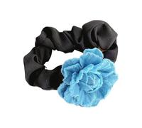 TIANQUXNGI Elegante diadema de flores de camelias para novia, boda, Halloween, para mujeres y estudiantes