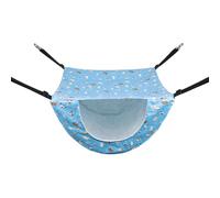 TIANQUXNGI Hamaca colgante para gatos, jaula de hámster, hamaca de animales pequeños, cómoda jaula colgante de doble capa