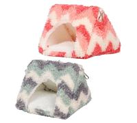 TIANQUXNGI Hamaca de juguete para pájaros, tienda de campaña, manta peluda, perca, columpio, cama, juguete masticable para loros, periquitos, juguete para pájaros