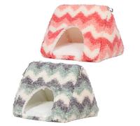 TIANQUXNGI Hamaca de juguete para pájaros, tienda de campaña, manta peluda, perca, columpio, cama, juguete masticable para loros, periquitos, juguete para pájaros