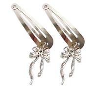TIANQUXNGI Horquilla para el pelo con colgante de mariposa para mujer de los años 2000, horquilla para cabello fino, elegante clip lateral coreano