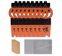 TIANQUXNGI Juego de cajas de dulces de Halloween, cajas de regalo de diseño delicado para Halloween, cajas de dulces para añadir diversión a la ocasión del festival