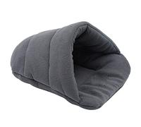 TIANQUXNGI Lindo cojín de peluche para cama de conejillo de indias, nido de hámster, erizo, escondite de animales pequeños, suministros de jaula de conejo, casa cálida