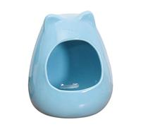 TIANQUXNGI Nido de cerámica para hámster para mascotas pequeñas, casa de enfriamiento de verano, cama para animales pequeños, hábitat lindo para cobayas, ardillas, suministros para mascotas