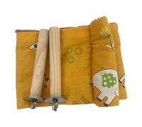 TIANQUXNGI Parrot Snuggle Hut - Hamaca cálida de felpa para mascotas pequeñas, cama de invierno para periquitos pequeños, mini jerbo, fácil de limpiar