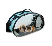 TIANQUXNGI Transportador de hámsteres para mascotas pequeñas, jaula de viaje al aire libre, portátil, plegable, transportador de viaje