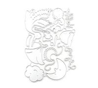 TIANQUXNGI Troqueles de troquelado con diseño de pájaros para álbumes de recortes, tarjetas, papel fotográfico, decoración de álbumes de fotos