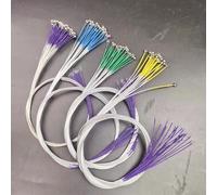 tianwandong 10 juegos de cuerdas de violín avanzadas de tamaño 4/4-3/4, cuerdas de violín profesionales suaves de tamaño medio EADG, cuerda de violín