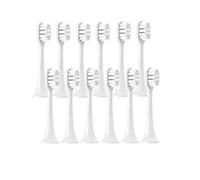 tianwandong 12 cabezales de repuesto for cepillos de dientes eléctricos sónicos T300/T500/T700, tapas de cerdas suaves, boquillas for envasado al vacío(12White)