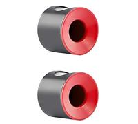 tianwandong 2 piezas de accesorios de baño, soporte for cepillo de dientes eléctrico, soporte for cepillo de dientes montado en la pared, gancho de almacenamiento for baño(2pcs Red)