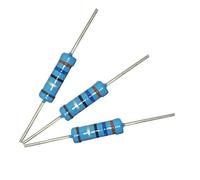 tianwandong 200 resistencias de película metálica 1/8 W, 1%, cinco colores, 0,1 a MΩ (2 x 10 Ω, 47 100, 220 360, kΩ, 2, 22, 4,7, kΩ)(470R)