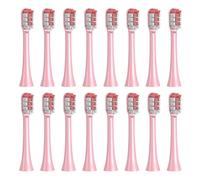 tianwandong 4-16 cabezales de repuesto for cepillo de dientes eléctrico T3/T5/T10/T10S/T20/E7/V5(16 PINK)
