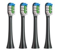 tianwandong 4-16 cabezales de repuesto for cepillo de dientes eléctrico T3/T5/T10/T10S/T20/E7/V5(4 BLACK)
