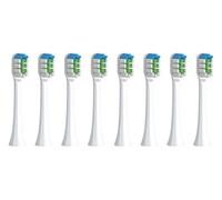 tianwandong 4-16 cabezales de repuesto for cepillo de dientes eléctrico T3/T5/T10/T10S/T20/E7/V5(8 WHITE)