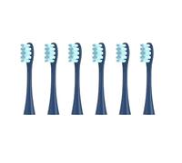 tianwandong 4 piezas/6 piezas de cabezales de cepillo for cepillos de dientes eléctricos, empaquetado sellado al vacío universal(6pcs blue)