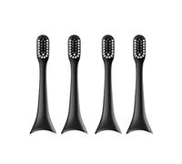tianwandong Adecuado for cabezal de cepillo de dientes eléctrico t+ Accesorios for cabezal de cepillo de dientes original Boquilla de repuesto for cabezal de cepillo for adultos(4PCS Black)