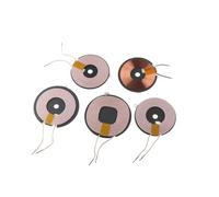 tianwandong Bobina transmisora de carga inalámbrica MPA2, bobina de inducción receptora A11 estándar 6.5UH10UH circular 50 mm(43mm magnetic ring)