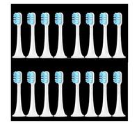tianwandong Cabezal de repuesto for cepillo de dientes eléctrico sónico T300/T500/T700, boquilla de cerdas suaves, limpieza profunda, cuidado bucal(16 pcs blue)