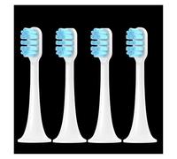 tianwandong Cabezal de repuesto for cepillo de dientes eléctrico sónico T300/T500/T700, boquilla de cerdas suaves, limpieza profunda, cuidado bucal(4 pcs blue)