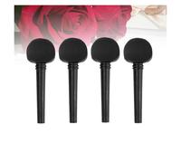 tianwandong Clavijas de madera de ébano for violonchelo Accesorios de repuesto Clavijas de afinación Clavijas Clavijas de afinación Accesorios de repuesto Mango del eje de las clavijas de afinación