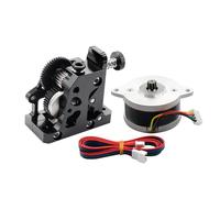 tianwandong Extrusora de Engranajes Dobles Mejorada, extrusora de Acero endurecido, Engranaje Reductor, impresión de Alta Velocidad, Piezas de Impresora 3D CR10 3(HGX with Motor)
