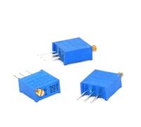 tianwandong Kit de 10 potenciómetros 3296 alta precisión, resistencia variable W, 100R -1M, 200R, 500R, 1k, 2k, 5K, 10K, 20K, 50K, 100K, 200k, 500k(500K Ohm)