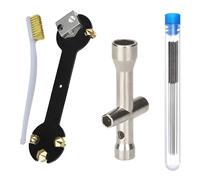tianwandong Llave inglesa 13 en 1 + Mini vaso de cruz + Cepillo de boquilla + Agujas de limpieza 13 piezas for herramientas de piezas de impresora 3D Ender 3 / MK8 / MK10