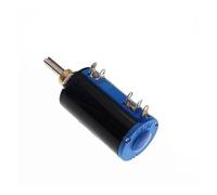 tianwandong Potenciómetro bobinado WXD3-13-2W. Resistencias: 100 Ω, 470, 1 kΩ, 4,7, 10, 22, 47 rotatorio lineal con perilla(3.3K Ohm)