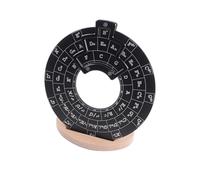 tianwandong Rueda de círculo de quintas Herramienta de aprendizaje de teoría musical Tabla de progresión de acordes Guitarra Quinta Círculo Pentagrama de 5 líneas Herramienta de melodía Antideslizante