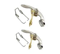 tianwandong Válvulas de descarga de metal de alto rendimiento, resistentes al desgaste, llave de agua for trompeta, instrumentos de viento, repuestos de reparación de accesorios(L)