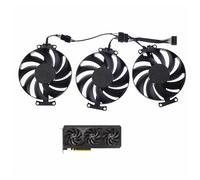 tianwandong Ventilador de tarjeta gráfica de 75 mm T128015BU for RTX 4070 RTX 4060 Ti SUPER OC Edition(Middle fan)