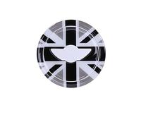Tianwu03 Adhesivo for Volante de Coche Compatible con Mini Cooper R55 R56 R60 R61 F55 F56 F60 Clubman Countryman, Accesorios for el Centro del Volante.(White)