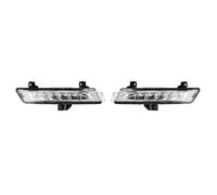Tianwu03 Compatible con R/e/n/a/u/l/t Clio IV 4 2016 2018 2019, parachoques delantero, luces de circulación diurna, luz de señal automática, luz antiniebla 266051034 266007864(Left and Right)