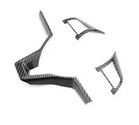 Tianwu03 Embellecedor Adhesivo for Botones de Volante de Coche, Compatible con Nissan Qashqai J11 Dualis 2 X-Trail Xtrail T32 2018-2021.(3 6 9 Clock Black)