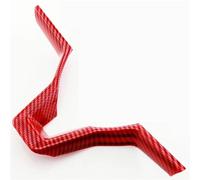 Tianwu03 Embellecedor Adhesivo for Botones de Volante de Coche, Compatible con Nissan Qashqai J11 Dualis 2 X-Trail Xtrail T32 2018-2021.(6 Clock Red)