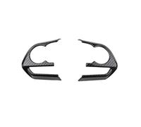 Tianwu03 Embellecedor Adhesivo for Panel de Botones del Volante, Compatible con Toyota RAV4, Corolla E210, Avalon 2019-2023.(2Pc 39 Clock Black)