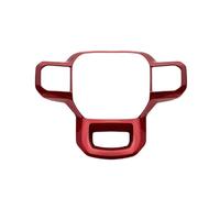 Tianwu03 Embellecedor de Marco for Panel de Volante de Coche, Pegatina Decorativa for Ford F150 F-150 2021-2024(Red)