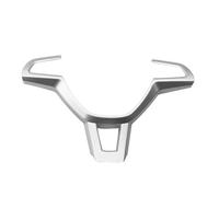 Tianwu03 Embellecedor for Volante de Coche, Compatible con Volkswagen Skoda Octavia A7 Kodiaq Rapid Yeti Superb, Accesorios(Silver)