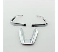 Tianwu03 Embellecedor for Volante Interior de Coche, Accesorios for Mazda 2, 3, 6, Demio, CX3, CX-3, CX-5, CX7, CX9, Axela, ATENZA 2017-2019(ABS Bright Silver)